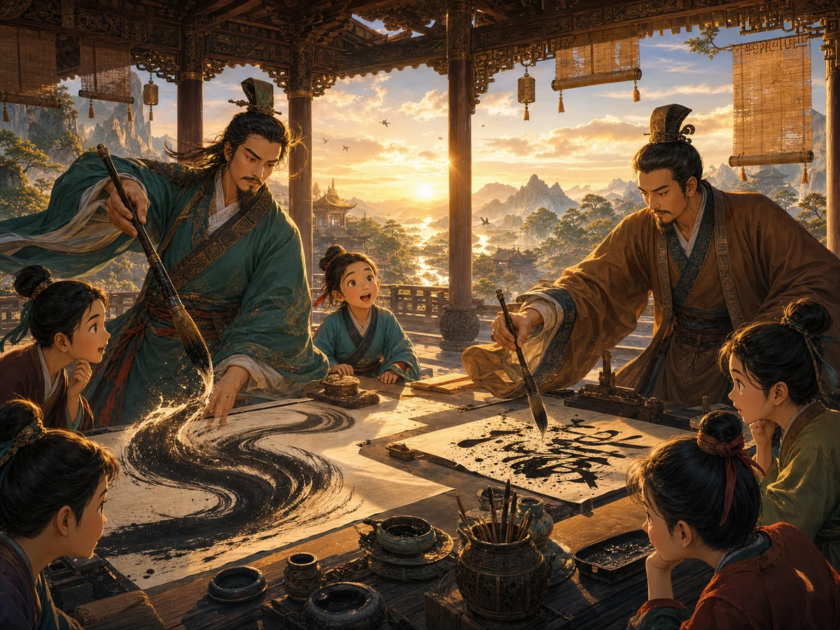 书法典故插图